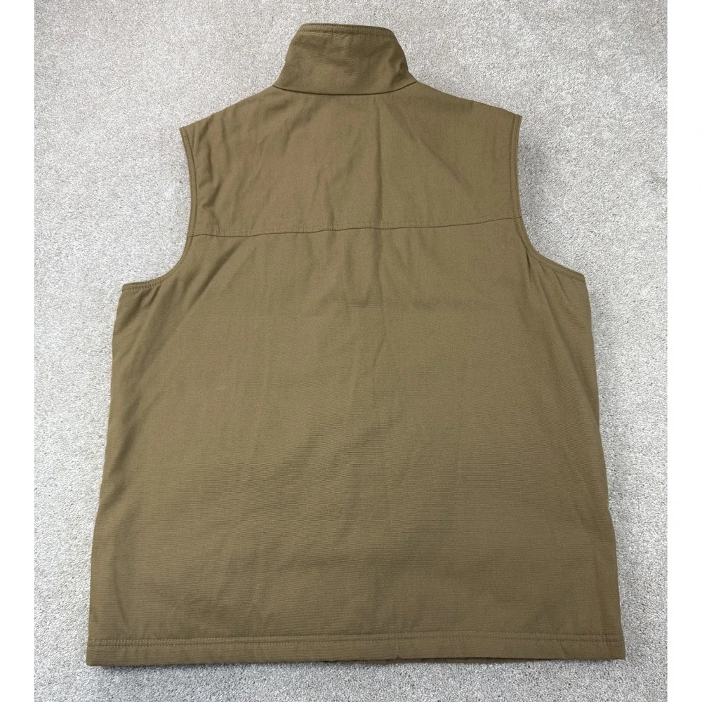 Columbia Larix Park Vest Men's MEDIUM Full Zip Snap Outdoor Workwear Hiking